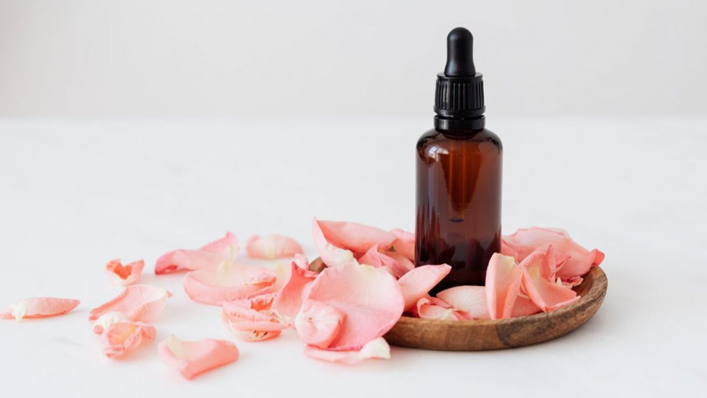 Essential oil background