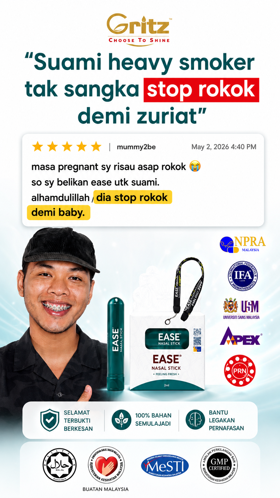 EASE Nasal Stick